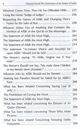 Interpretation of Kitab At-Tauhid - The Destination of the Seeker of Truth