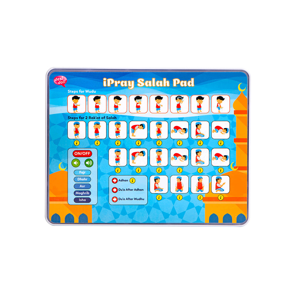 iPray Salah Pad - Blue with Back Lights!