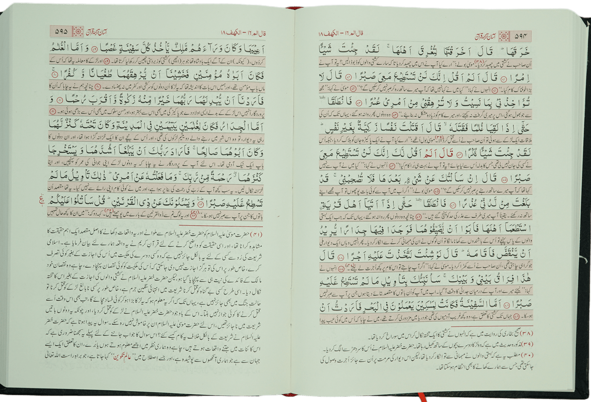 Urdu Asaan Tarjumatul Quran Tashrihat Ke Sate