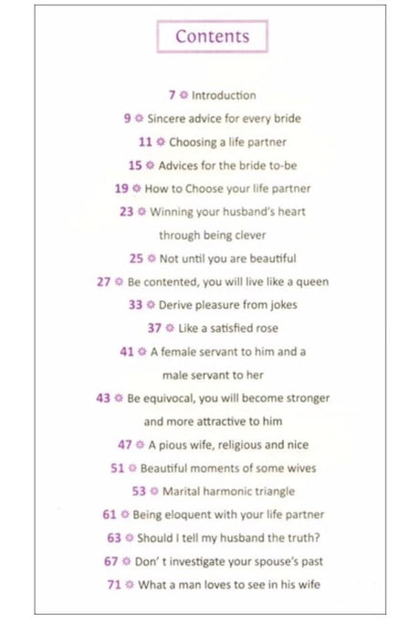 Keys to A Successful Marital Life