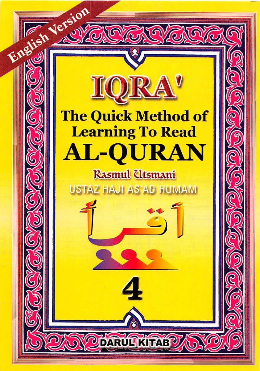 Iqra Book - 4 The Quick Method of Learning to Read Al-Quran