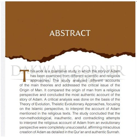 Adam Between Evolution, Theistic Evolution & Revelation