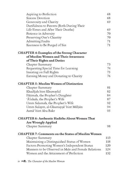 The Character Of The Muslim Woman Vol.1