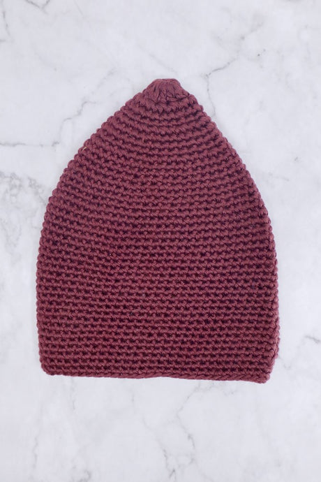 Cotton Crochet Men Cap Hat Kufi