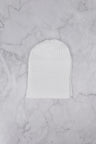 Boys Knit Cap Hat Kufi - WHITE