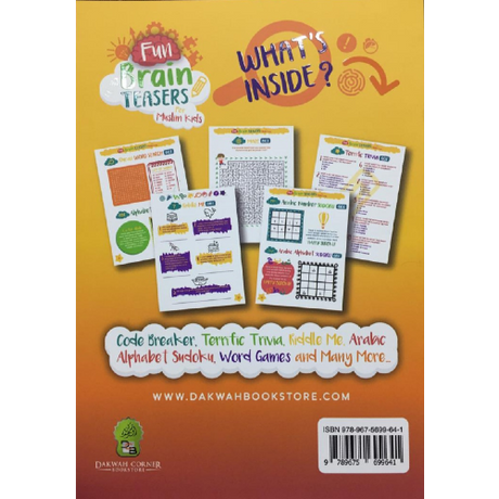 Fun Brain Teasers For Muslim Kids