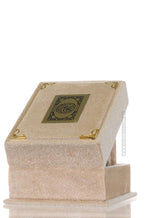 Cream Qur'an Velvet Gift Box