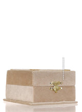 Cream Qur'an Velvet Gift Box