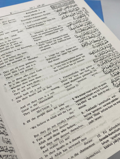 The Holy Quran With Arabic Text Translation and Transliteration 30 Parts (Indo/Pak Persian Script)