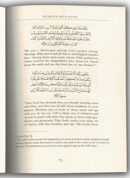 Purity Of Faith