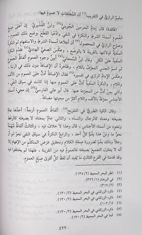 Irshad Al Fuhul ارشاد الفحول الى تحقيق الحق من علم الاصول