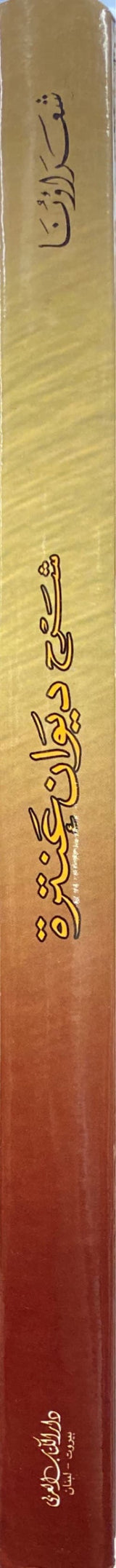 شرح ديوان عنترة Sharh Diwan Antara