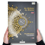 Large Maqdis Quran - Word By Word English Black