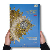 Large Maqdis Quran - Word By Word English Blue