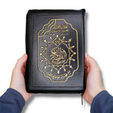 TAJWEED QURAN IN LEATHER ZIPPED CASE (14X20cm)