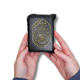 TAJWEED QURAN IN LEATHER ZIPPED CASE (8X12cm)